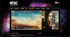 Desktop Screenshot of nfdcindia.com